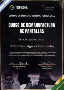 certificado de conocimiento